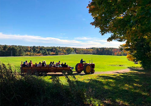 Pick a Pumpkin Wagon Rides each October at Smiling Hill Pick a Pumpkin Wagon Rides each October at Smiling Hill